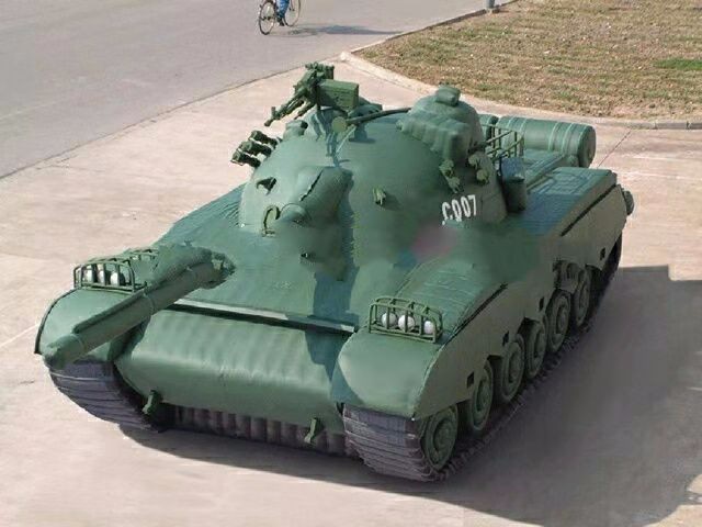 南平军用充气坦克车